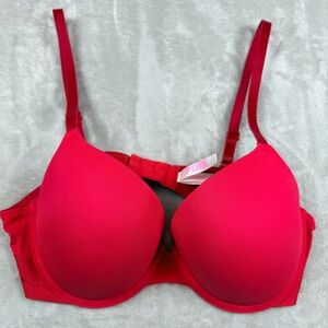 PINK Victoria’s Secret Wear Everywhere Push-Up Bra Red 36C